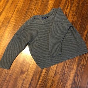 Polo Crop Sweater